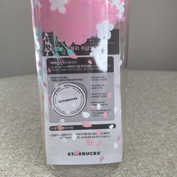 New Starbucks Korea tumbler cherry blossom Spring - Picture 4 of 4